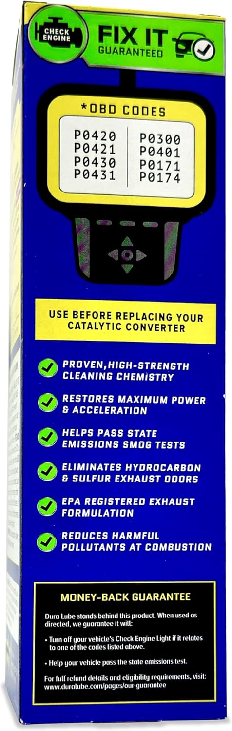Dura Lube Severe Catalytic and Exhaust Treatment Cleaner Fuel Additive | 16 Fl oz, 2-Pack - Image 4