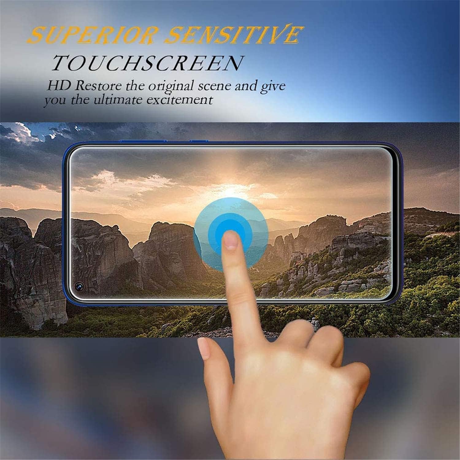 3 Pack for Foxx A67W Screen Protector,Case Friendly, Scratch Resistant Bubble Free Anti-Fingerprints HD Clear,Tempered Glass Film for Foxx Foxxd A67W - Image 6