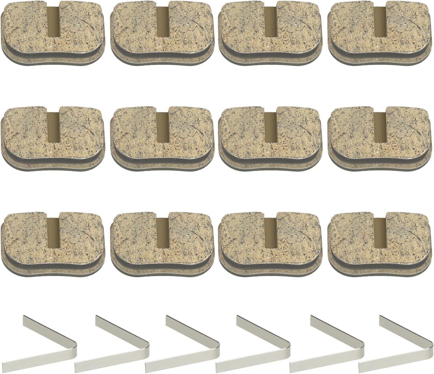 YOXUFA Mini Bike Disc Brake Pads for 79cc 97cc 100cc 105cc Coleman CT100U CC100X Baja Doodle Bug DB30 Motovox MBX10 Monster Moto MMB80 MMB105 49cc 50cc SYX Moto Mototec Pocket Dirt Bike ATV Parts