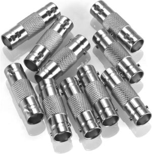 10 Pack BNC Female to BNC Female CC...