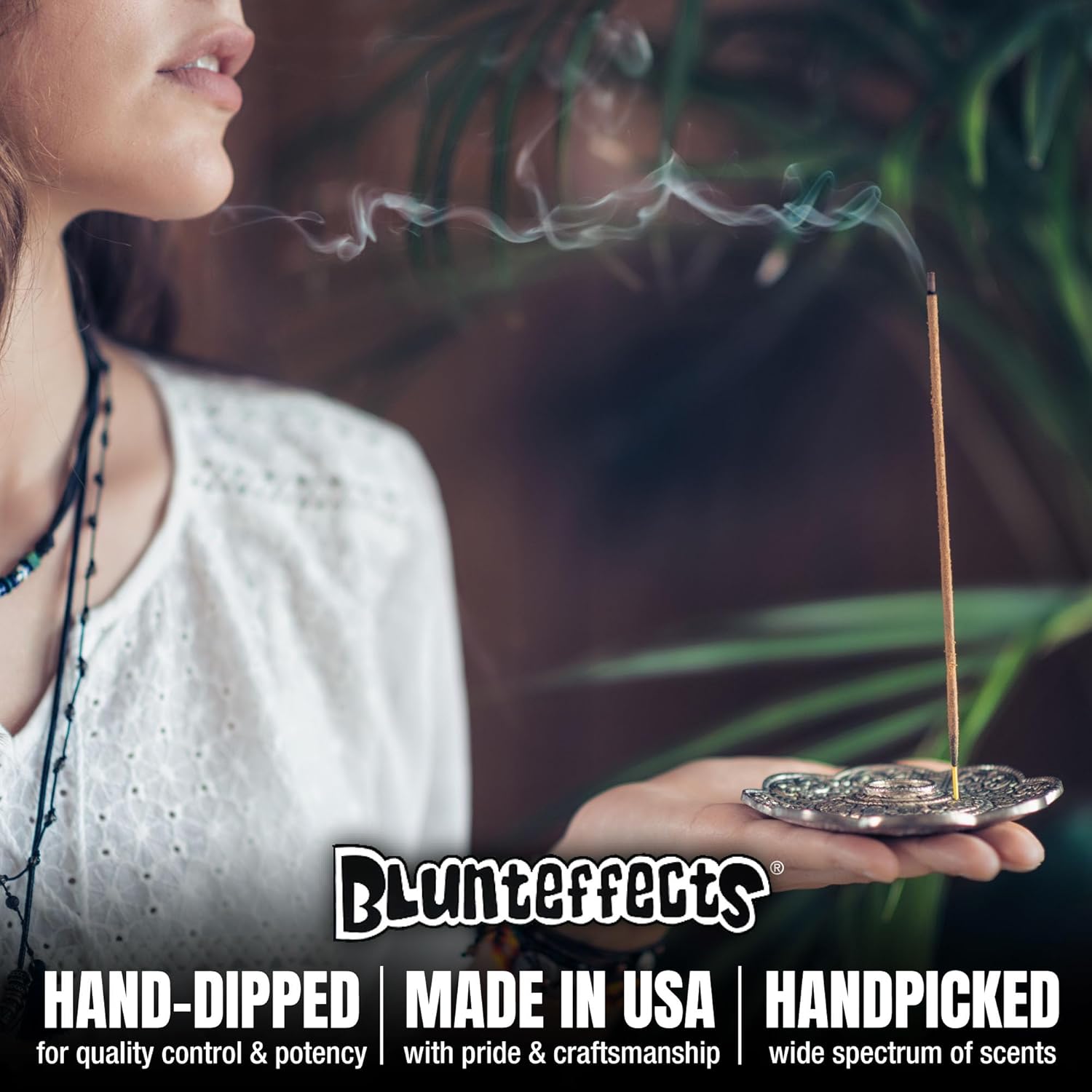 Blunteffects Hand-Dipped Incense Sticks - Premium 144-Pack Variety Set, 12 Different Scents, 11" Long, USA-Made Aromatherapy with Long Burn Time (12 Pack, 144 Total Sticks) - Image 5