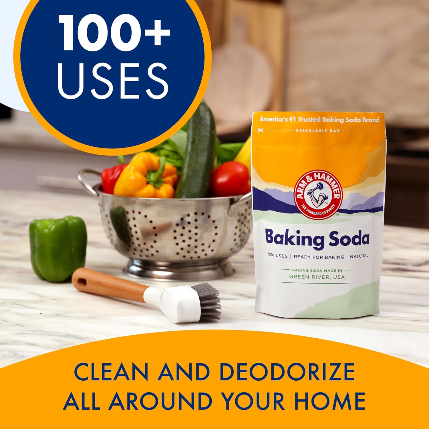 Arm and Hammer, Baking Soda, 43.2 Ounce - Image 3