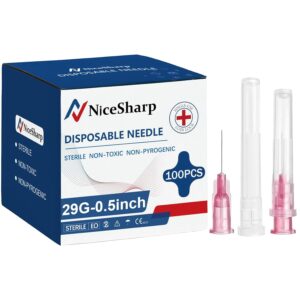 100PCS 29Ga 1/2 inch(13mm) Needle L...