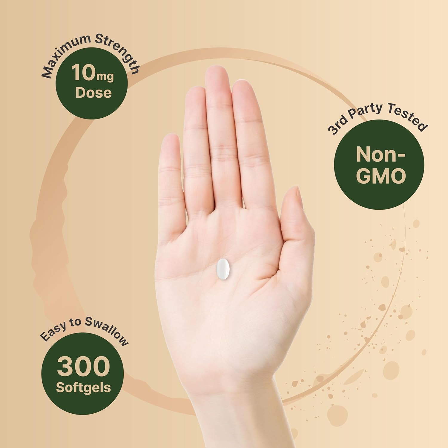 Boron 10mg, 300 Softgels with MCT Oil | High Absorption | Triple Action Boron Supplement for Men & Women | Glycinate, Citrate, & Aspartate Complex | Trace Minerals for Hormone, Bone, & Joint Support - Image 4