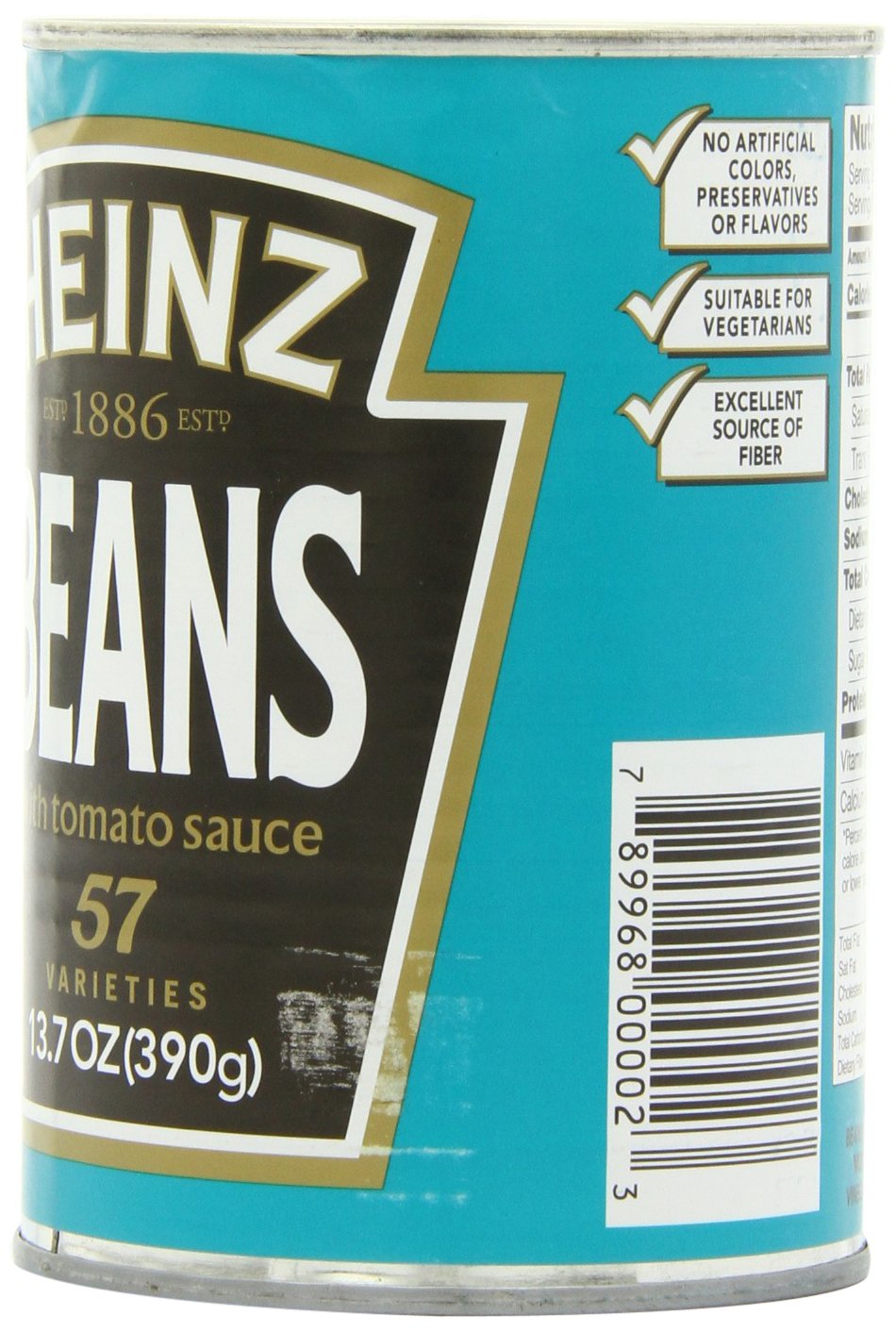 Heinz Beans in Tomato Sauce, 13.7-Ounce Cans (Pack of 12) - Image 3