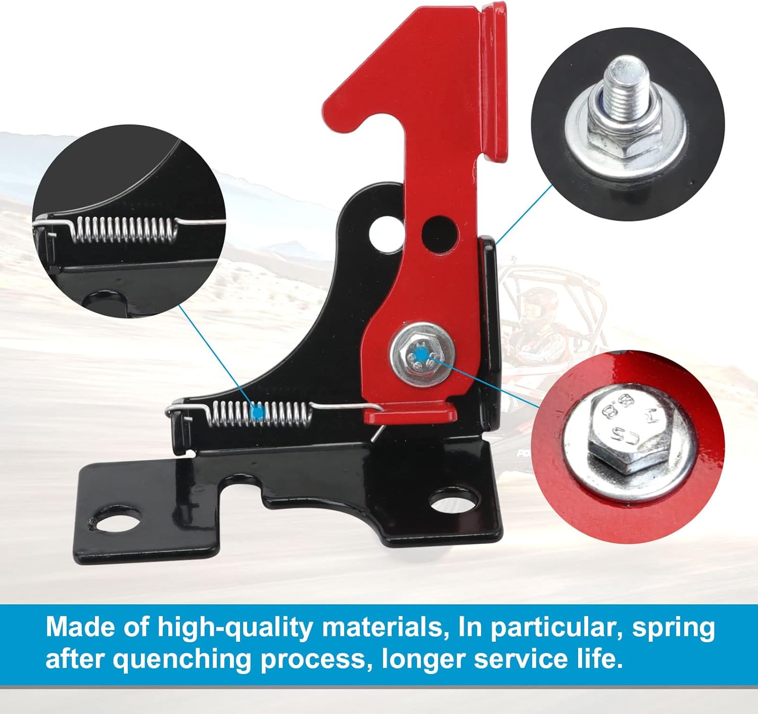 Parking Brake - Spring Parking Brake Accessories Kit Compatible with Polaris Rzr All Model Polaris Ranger 800 900 1000 Turbo Turbo S - Image 4