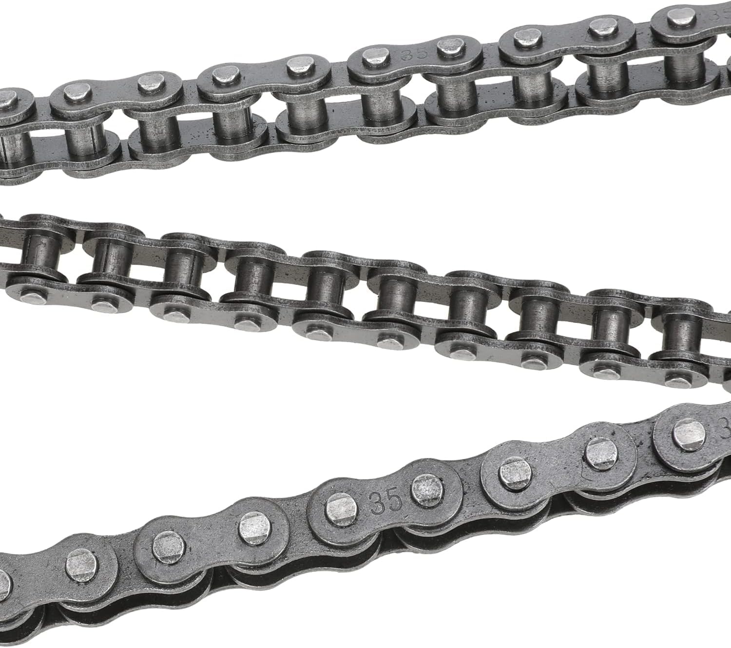 YOXUFA #35 Roller Chain for Mini Bike Coleman CT100U CC100X Baja Doodle Bug Dirt Bug Racer DB30 Motovox MBX10 MBX11 MMB80 Predator 79cc 97cc 100cc Engine Powersports Parts 140 Links Drive Chain - Image 8