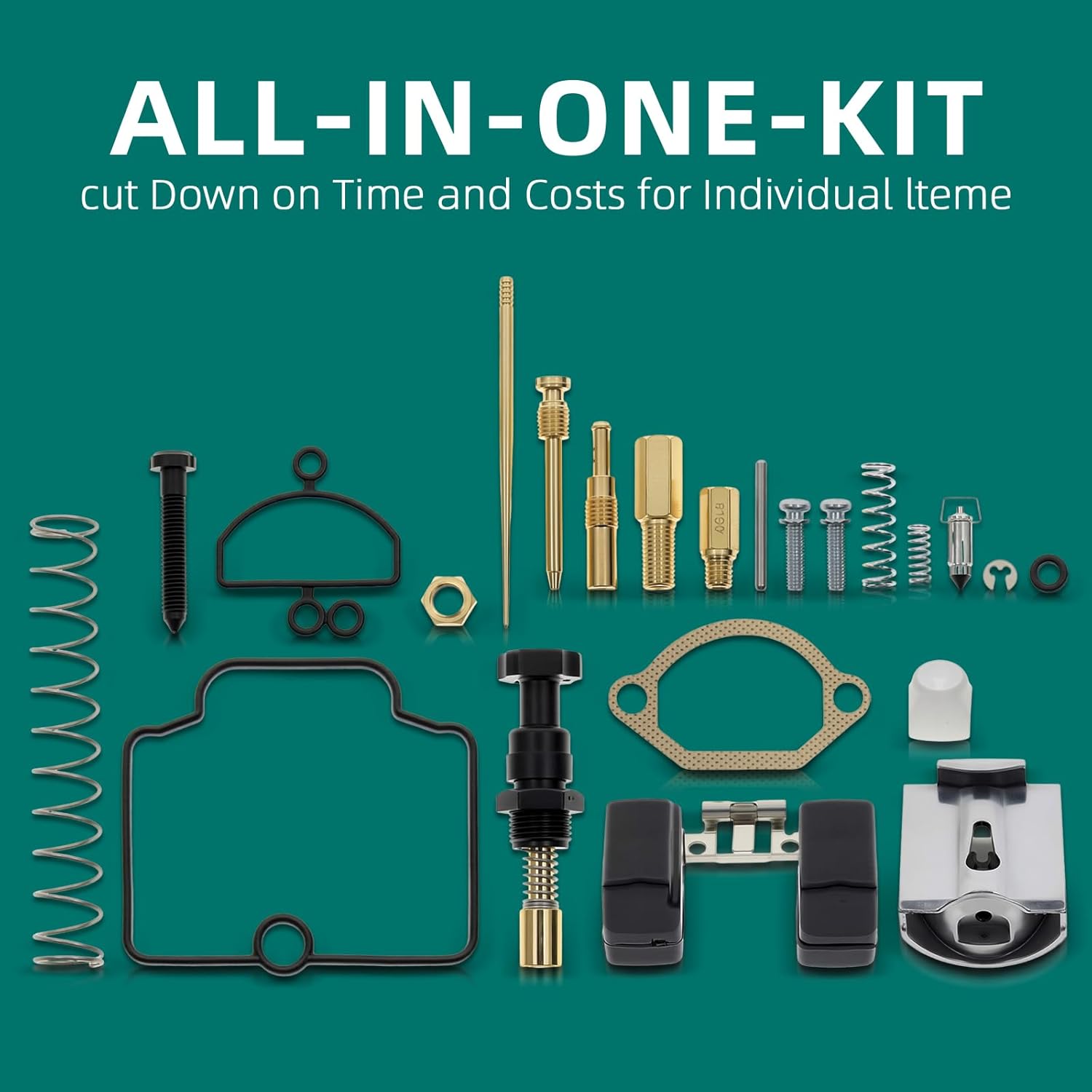 AUTOKAY 28mm Carburetor Rebuild Kit Fits for PWK28 KEIHIN OKO Spare Jets - Image 6