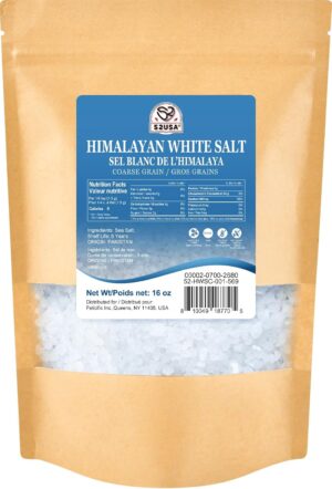 52USA Himalayan White Salt, Coarse ...