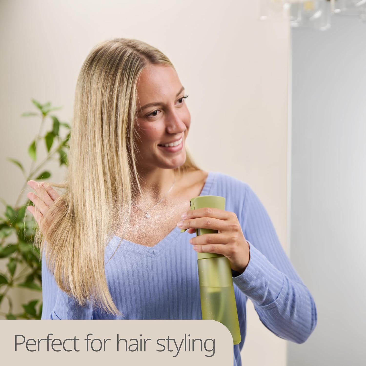 10 OZ Continuous Spray Bottles - Ultra Fine Mist Sprayer | Water Spray Bottle For Hair Stuff, Mister Spray Bottle For Plants Mister | Hair Spray Bottles For Hairstyling, Cleaning, Salons - Image 4