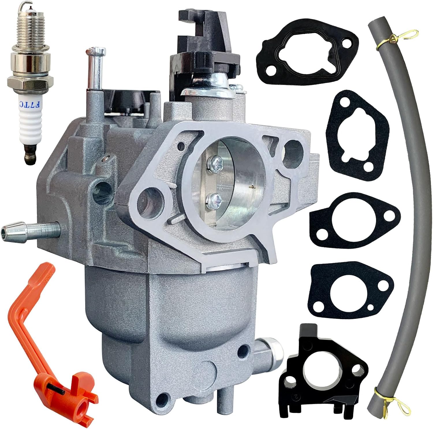 Ruixing OEM 0J58620157 Carburetor for Generac GP5500 GP6500 GP7500E GP5000 GP6000 GP6500E RS5500 GP7500 GP8000 GP8000E 8125W 389cc 420cc Portable Generator 0G8442A111 0G8442A112 0G8442D110 - Image 7