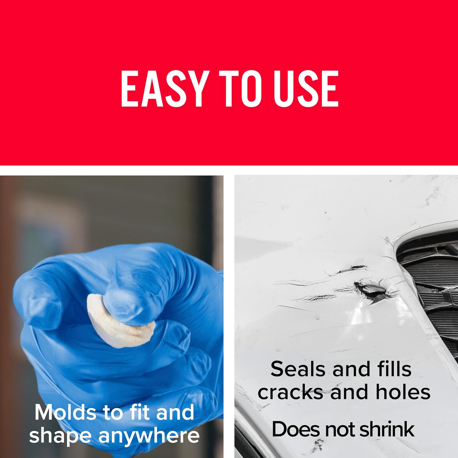 J-B Weld 8237 PlasticWeld Plastic Repair Epoxy Putty - 2 oz. - Image 4