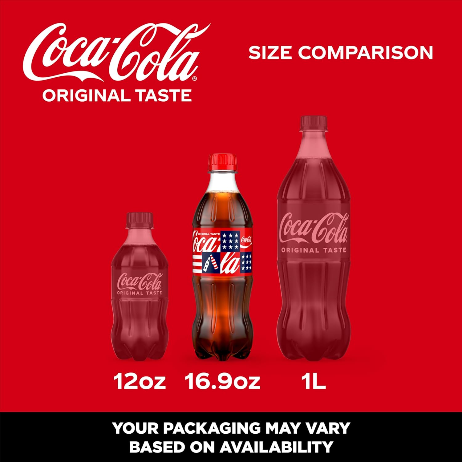 Coca-Cola Soda Soft Drinks, 16.9 fl oz Bottles, 6 Pack - Classic Cola Soft Drink Pack - Image 3