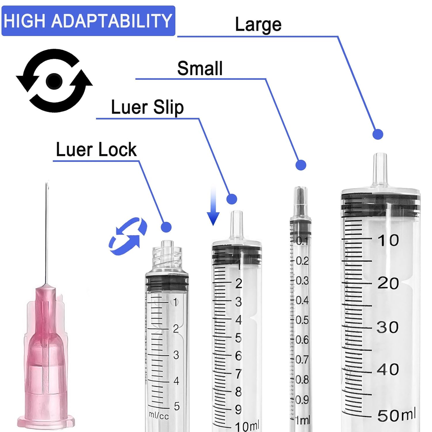 100PCS 29Ga 1/2 inch(13mm) Needle Lab Accessories, Refilling Inks,Individually Packaged - Image 4