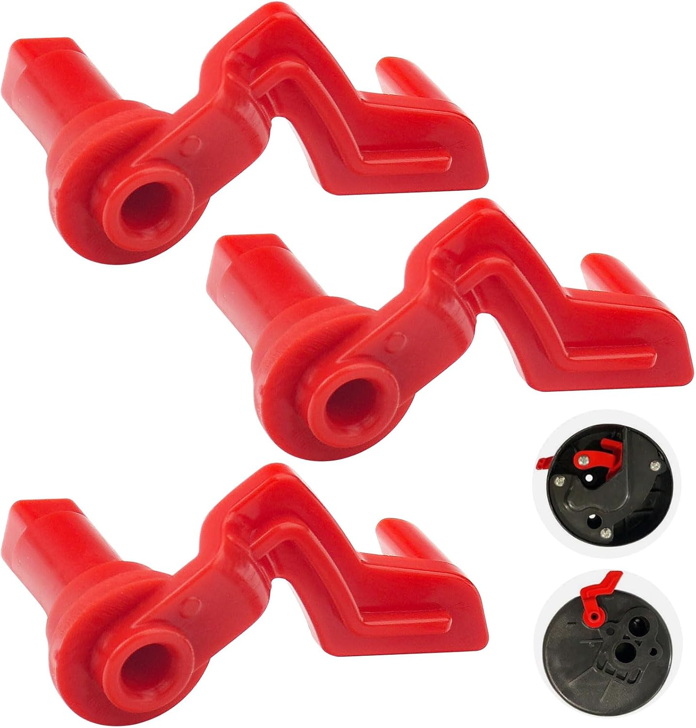 576594801 Choke Levers Part for Blower EBZ7500, EBZ8500, RedMax, Echo, Husqvarna 570BTS, 570BFS, 580BTS, 580BF,S EBZ7500, EBZ8500 Blower, St ihl FS110, FS110R FS55RC Trimmer 3 Pack