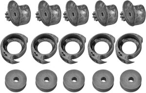 5 Sets 17Mm Bobbin Parts for Shoes,...