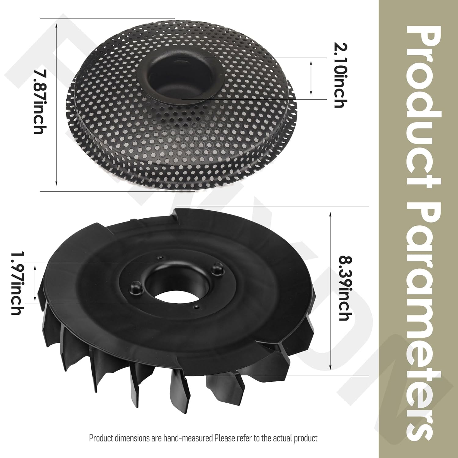 796201 Flywheel Fan for BS Most 319000, 31A000 Model Engines, 2” Lawn Mower Fan Replaces Old 699708, 794436, 699043, 697853, 695492, 695056, 796083 - Image 2