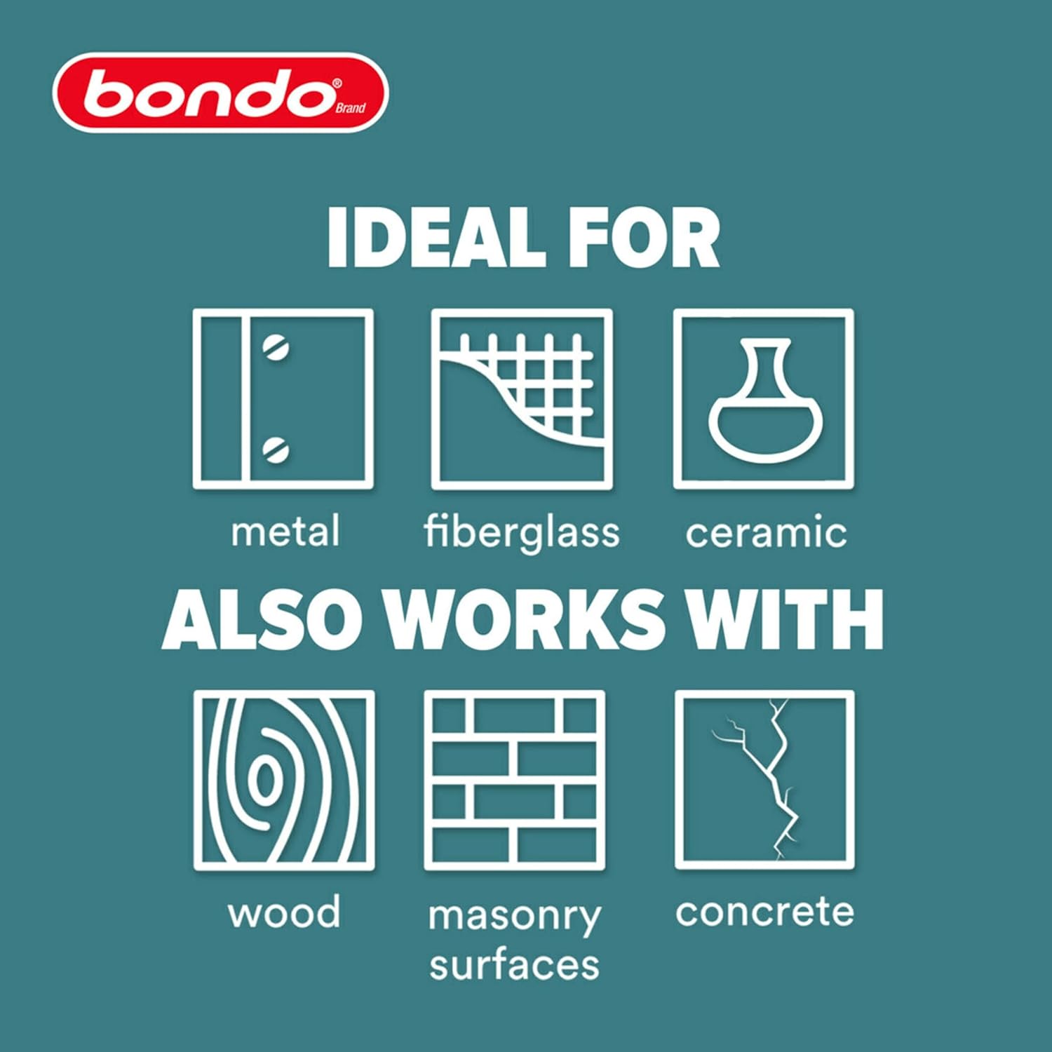 3M Bondo Short Strand Fiberglass Reinforced Filler 1.37 LB (621 g) with Bondo Cream Hardener 0.5 oz (14g), Repair Holes Up To 0.5 IN, Waterproof (SS-PT-ES) - Image 8