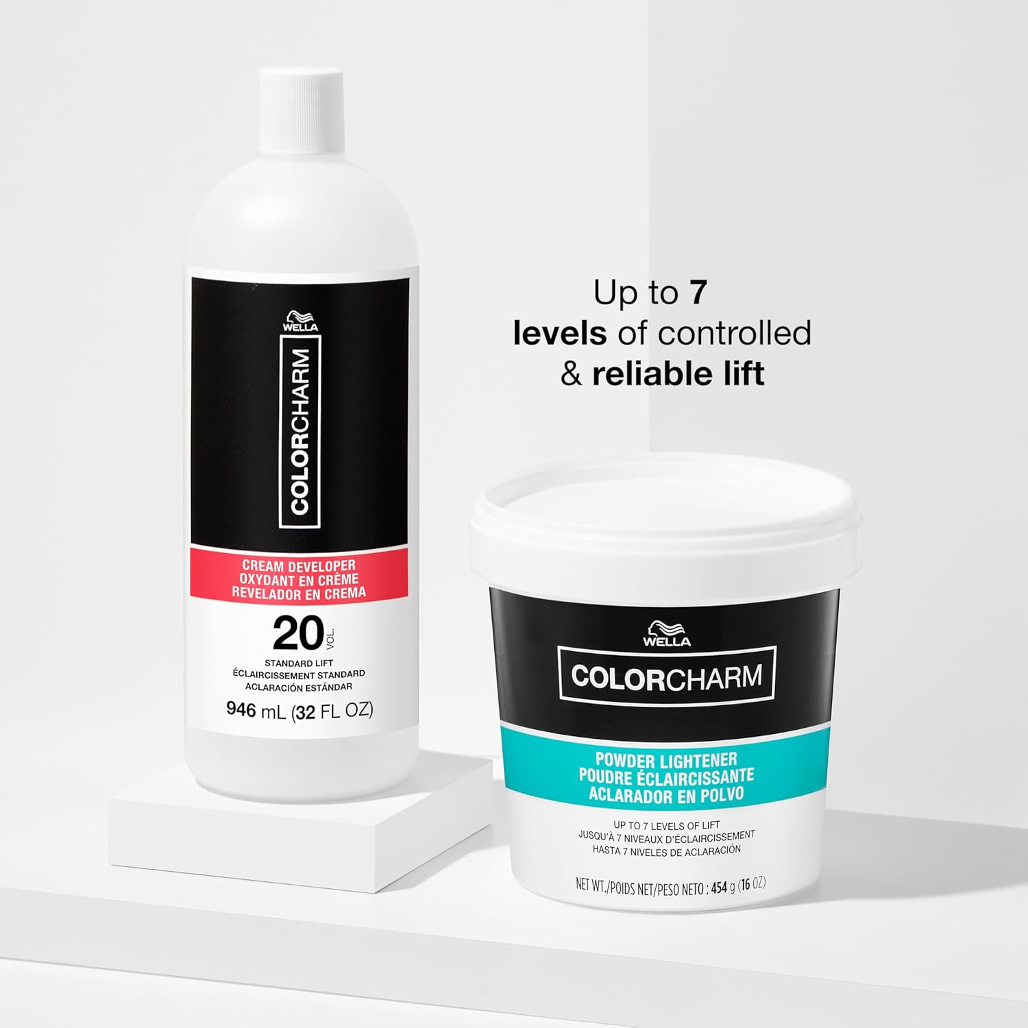 COLORCHARM Cream Hair Color Developers | For Activating Color, Highlighting, Gray Coverage, Blending, and Rich Multi-Dimensional End Results | Vegan | Various Sizes - Image 3