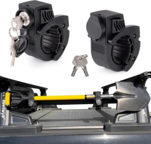 Shovel Holder Rubber Grip Mount Kit...