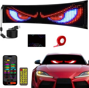 15″x4″ LED Eyes for Car...