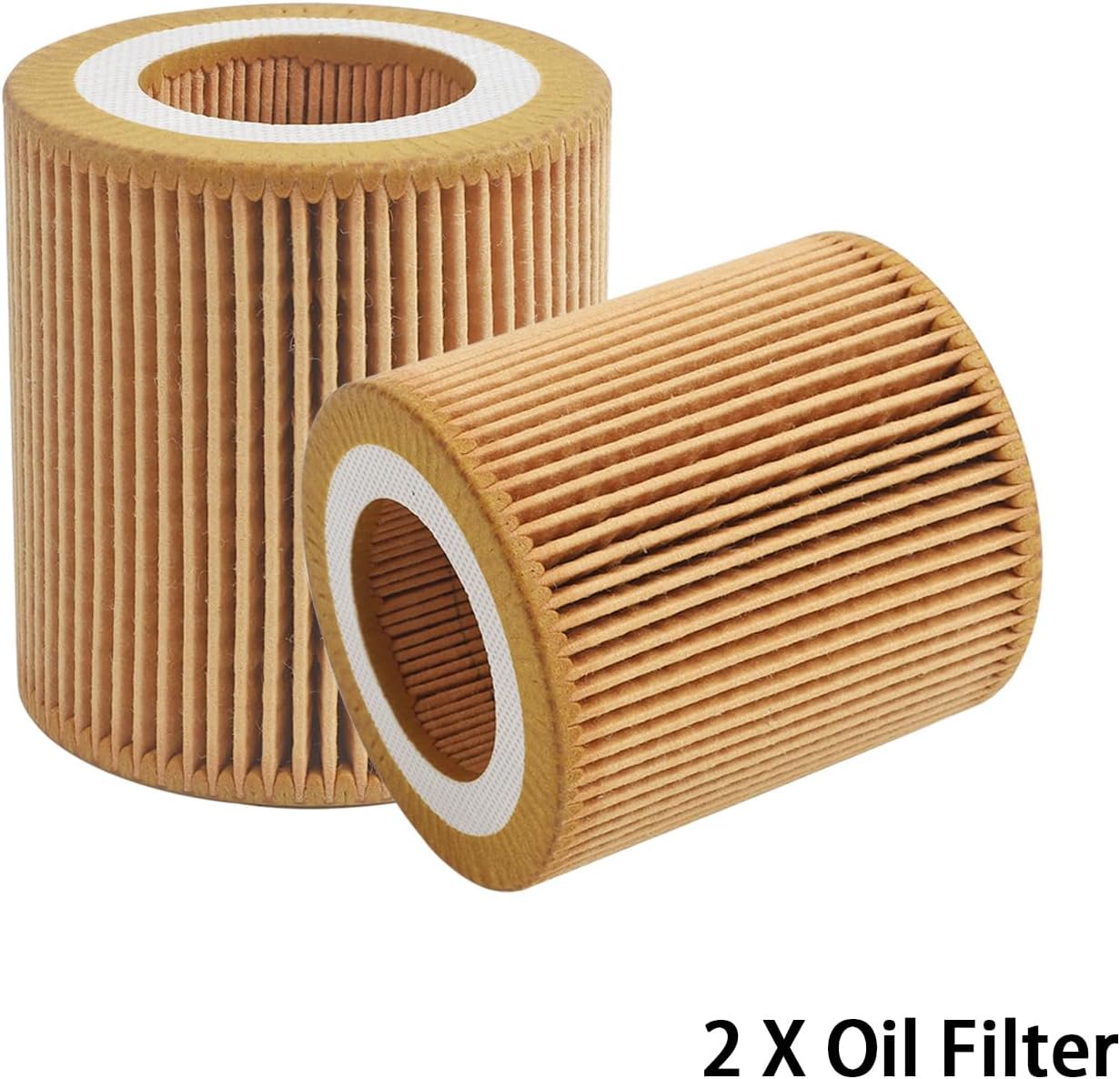 HU816x Oil Filter Fits for BMW 1,3,5,6,7 X1 X3 X4 X5 X6 Z4 E60 E71 E82 E83 E89 E90 E92 Replaces# 11427953129 11427541827 (2Pcs) - Image 6
