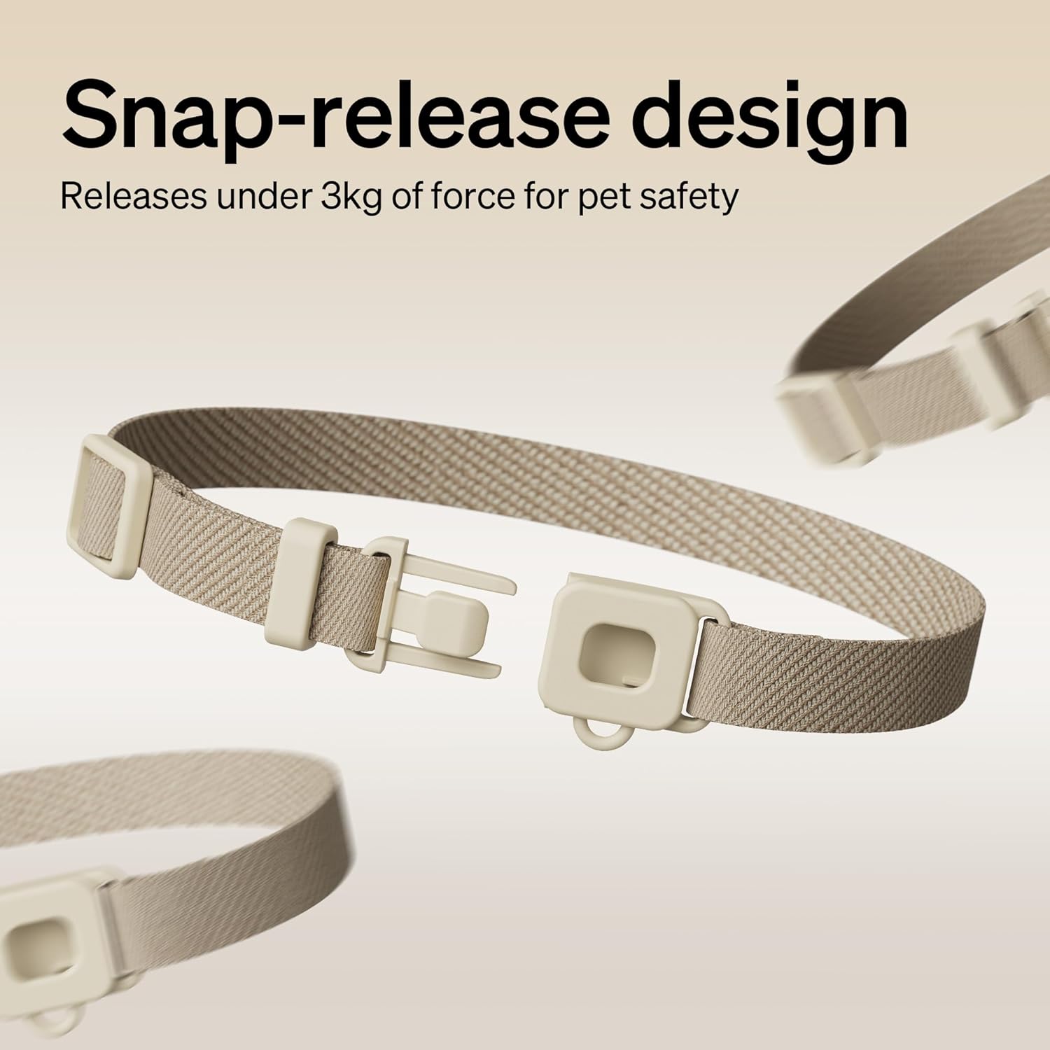 PETLIBRO Upgraded RFID Collar Tag for One RFID Automatic Cat Feeder PLAF301 and Smart App Monitoring Multi Cats Water Fountain PLWF305, Lightweight and Compact Collar Sensor with Snap Release Design - Image 3