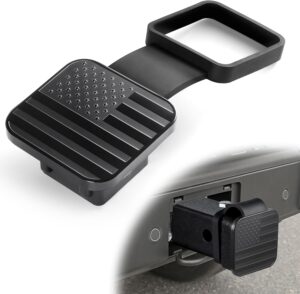 UYYE 2 Inch Rubber Trailer Hitch Co...