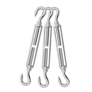 3PCS M8 Hook & Hook Turnbuckle...