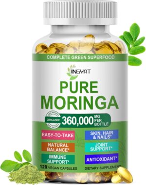 Moringa Softgels, Organic Pure Mori...