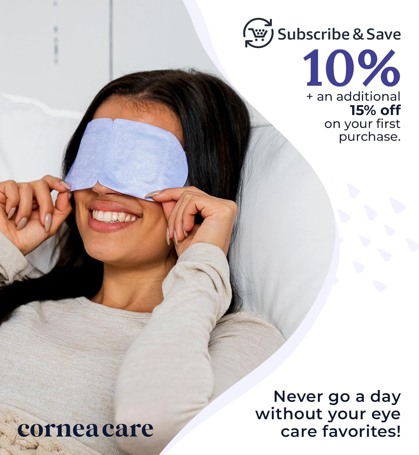 CorneaCare Rest: Self Heating Warm Compress for Dry Eyes | Heated Eye Mask for Fast Relief | Steam Mask for Stye Treatment | No Microwave or Washcloth Needed | Travel Ready Warm Compress | 30 Count - Image 4