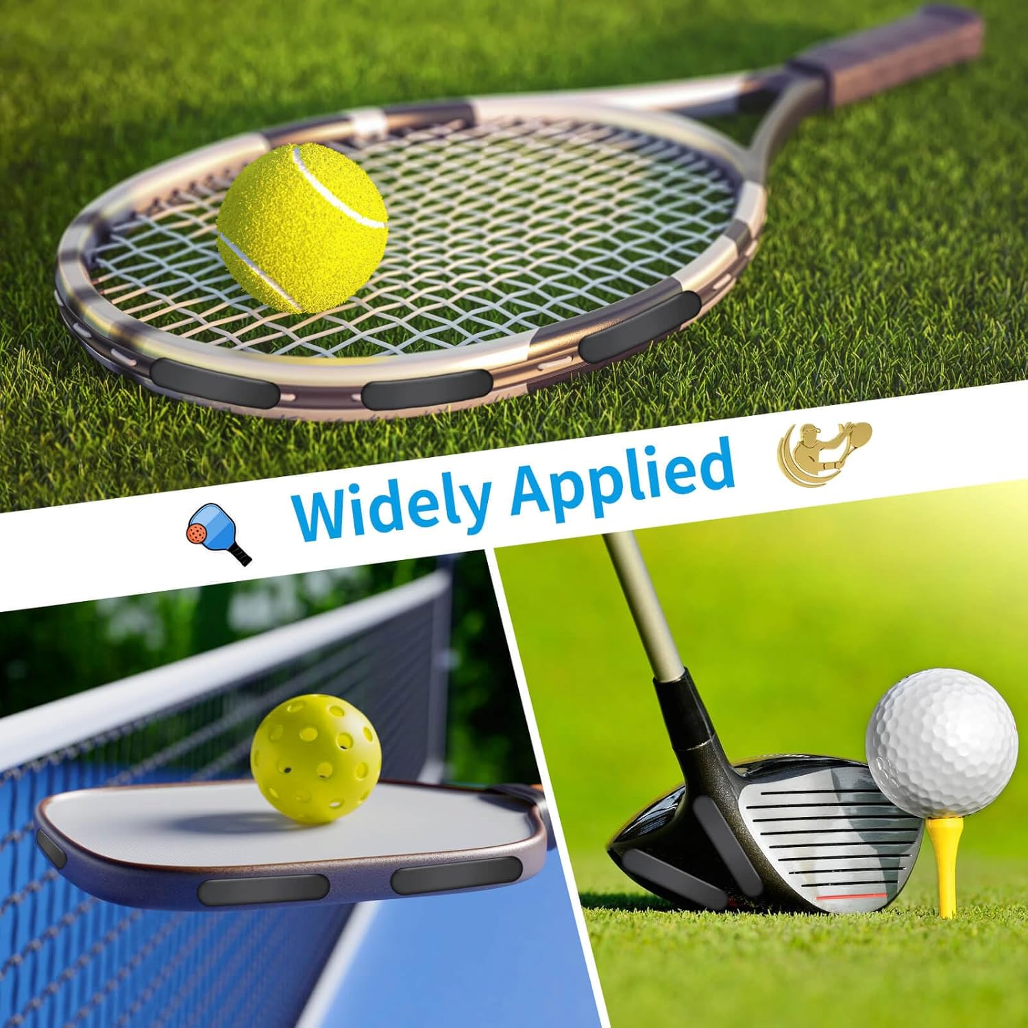 30PCS Lead Tapes, 3g High Adhesive Lead Tape for Pickleballs,Tennis, Golf Clubs, Adjust The Paddle Weighted Lead Tape and Add Swing Weight - Image 7