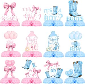 Bows or Boots Gender Reveal Table C...