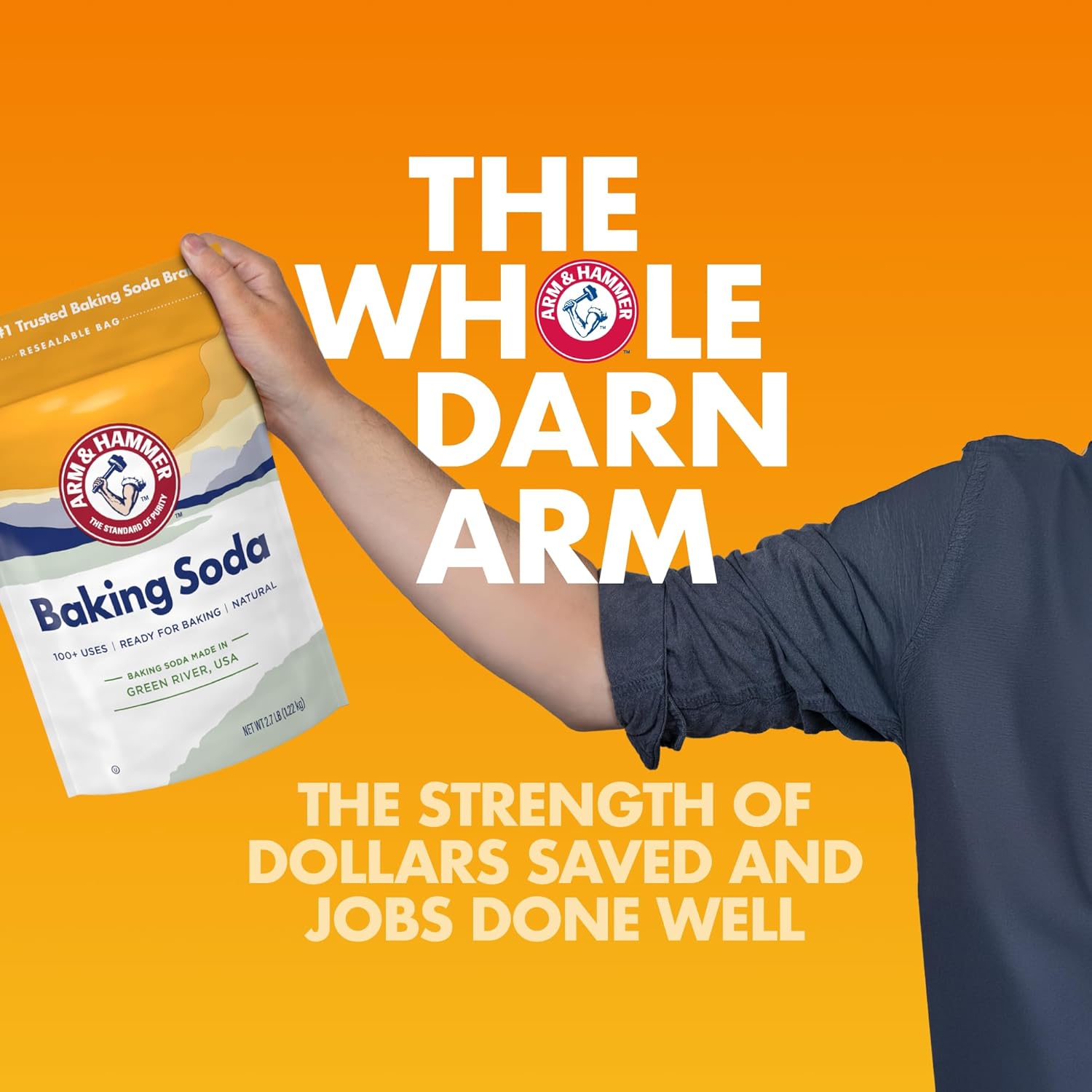 Arm and Hammer, Baking Soda, 43.2 Ounce - Image 9