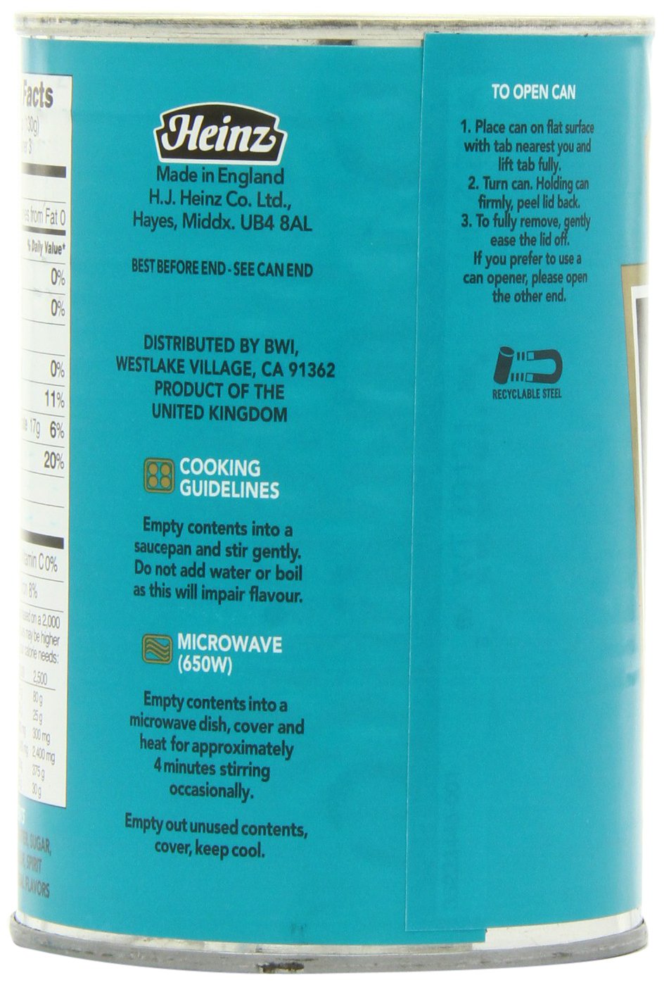 Heinz Beans in Tomato Sauce, 13.7-Ounce Cans (Pack of 12) - Image 5