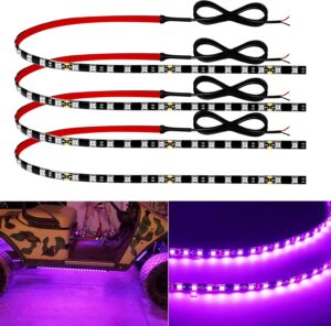 Car Led Strip Lights 24″ Conn...