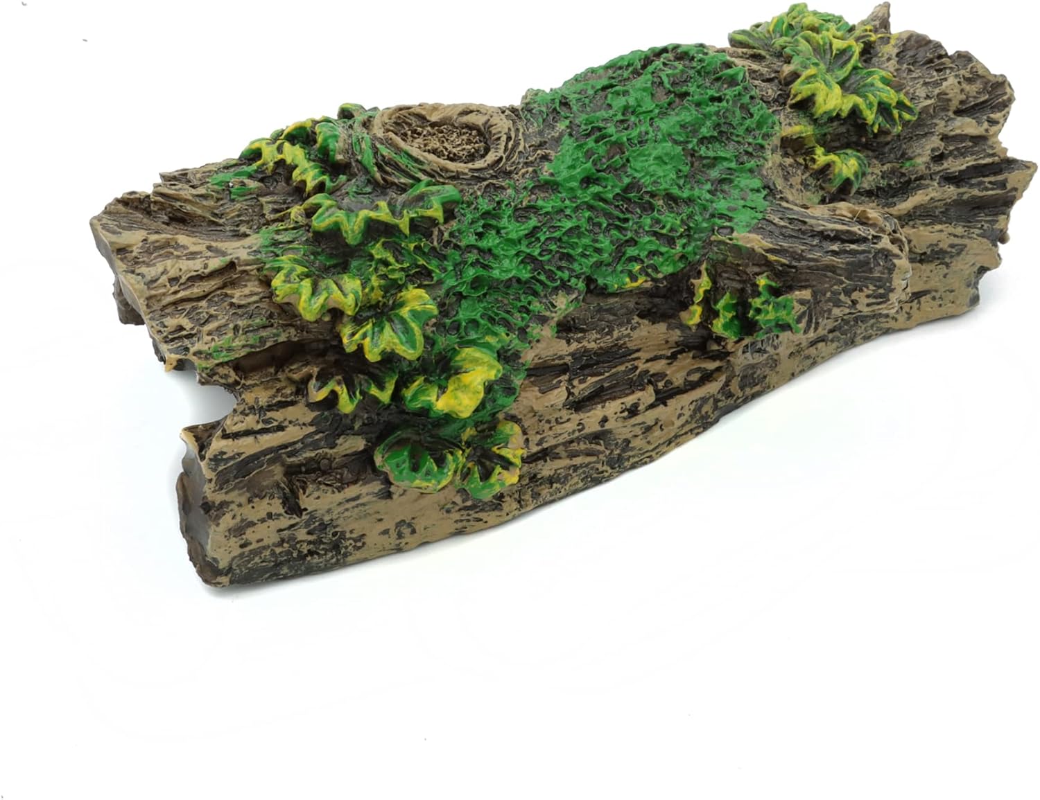 JIH Aquarium Decorations Resin Hollow Tree Trunk Ornament, Bettas House Cave Wood House Decor for Fish Tank (HS-SP207) - Image 6