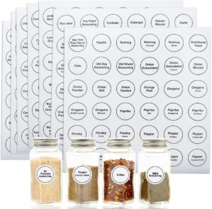Spice Labels, 432Pcs Spice Labels S...