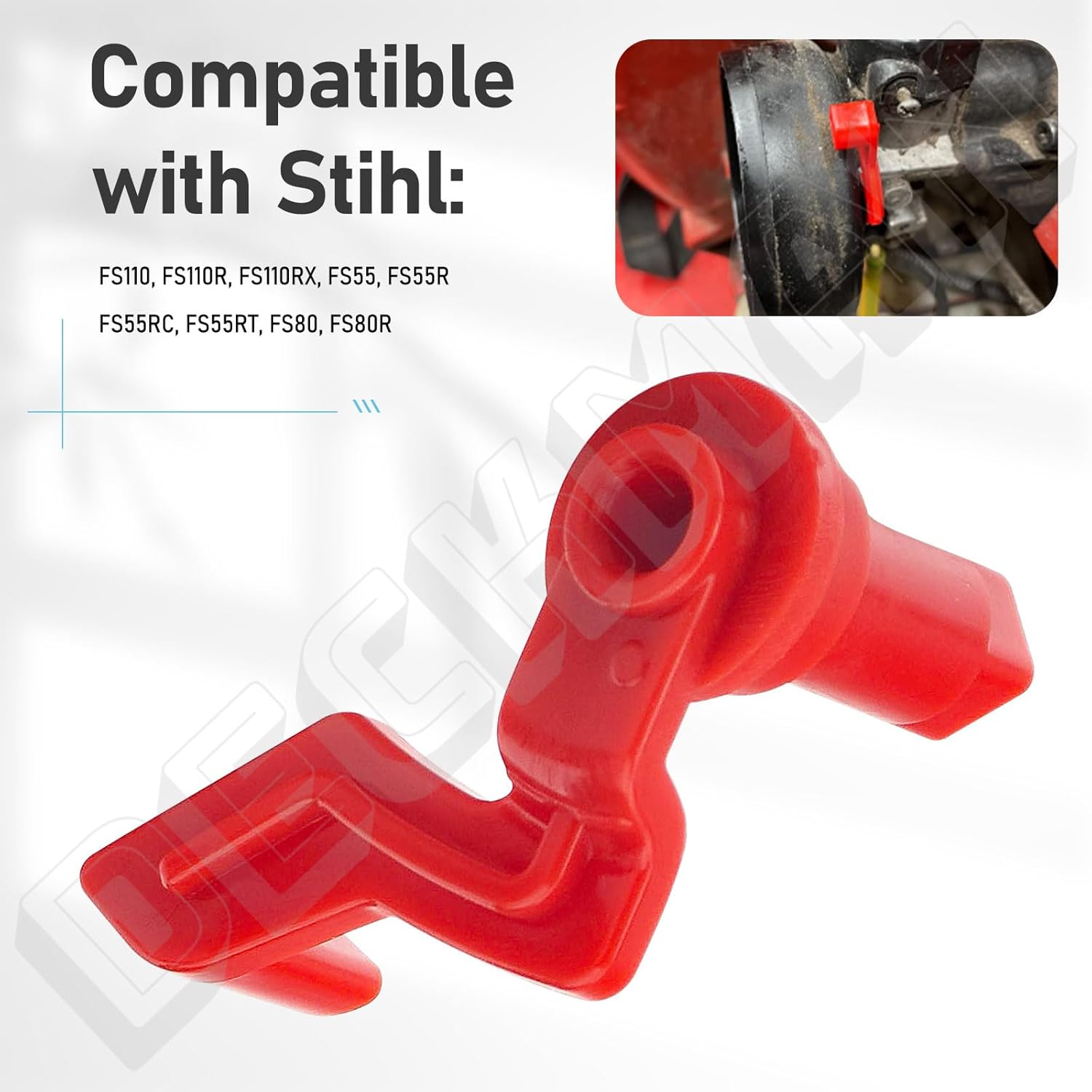 576594801 Choke Levers Part for Blower EBZ7500, EBZ8500, RedMax, Echo, Husqvarna 570BTS, 570BFS, 580BTS, 580BF,S EBZ7500, EBZ8500 Blower, St ihl FS110, FS110R FS55RC Trimmer 3 Pack - Image 6