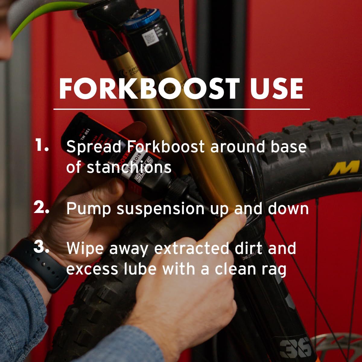 Stan's Biobased Forkboost Suspension Enhancement - Image 3