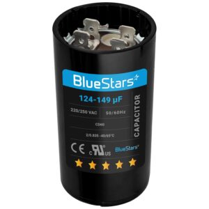124-149 uf/MFD 220-250VAC Round Run...