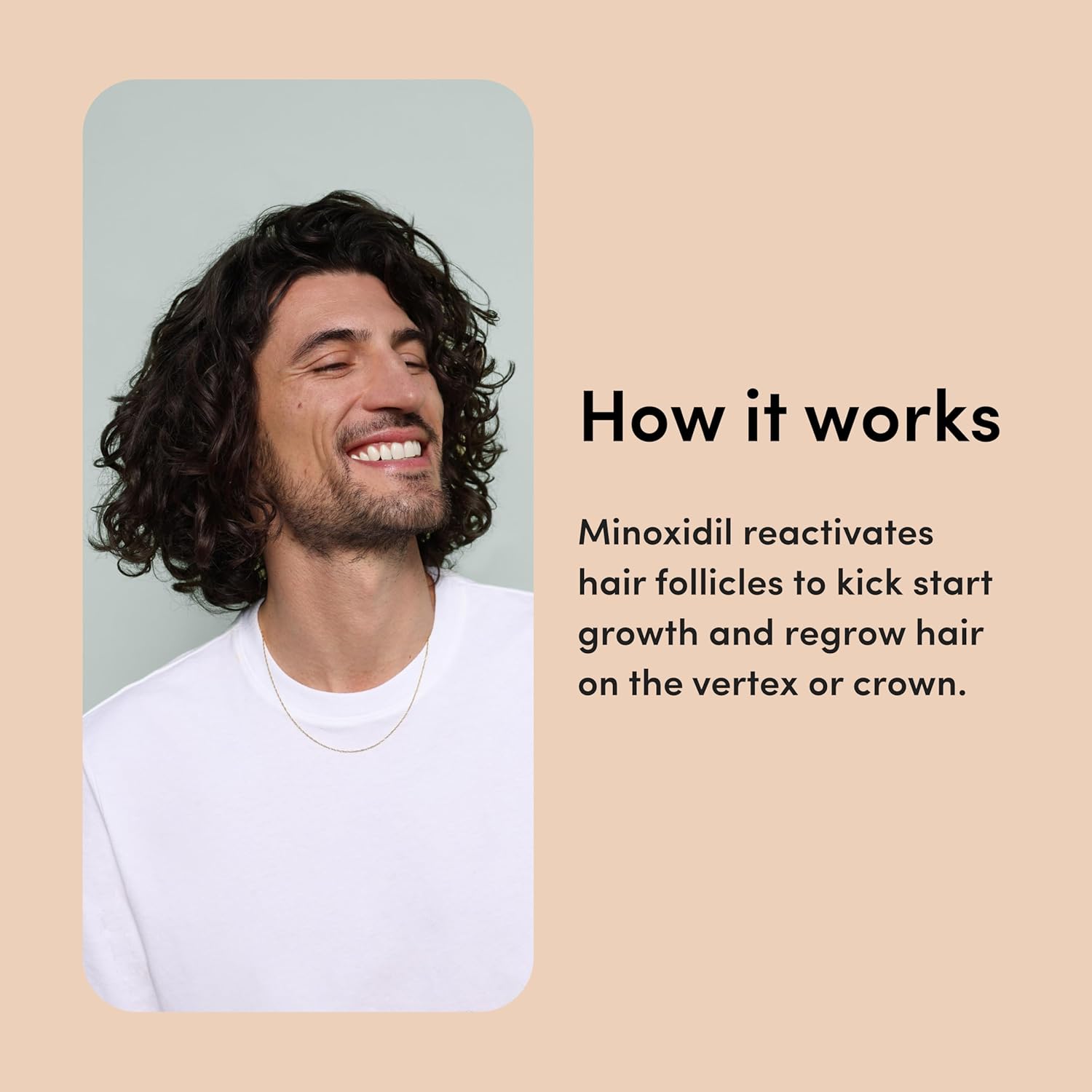 hims Hair Regrowth Treatment - Topical Minoxidil 5% Solution for Men - Extra Strength - Supports Thicker, Fuller Hair - Non-Greasy - Unscented, 2 Pack - Image 3