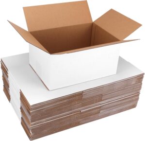 Shipping Boxes 10x7x5 Set of 40, Wh...