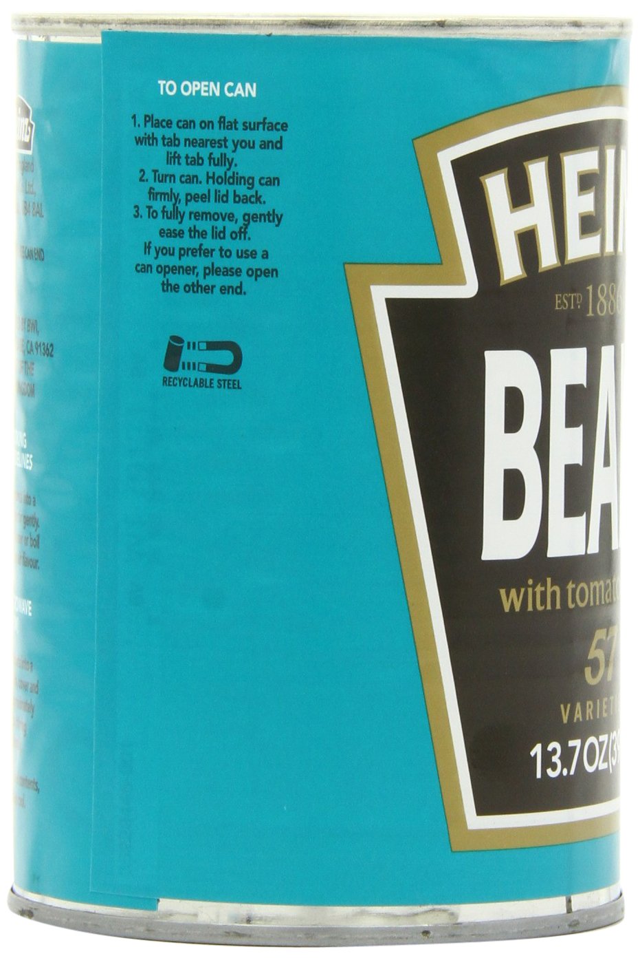 Heinz Beans in Tomato Sauce, 13.7-Ounce Cans (Pack of 12) - Image 6