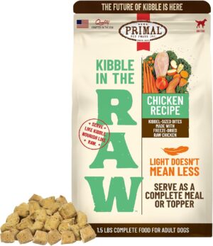 Primal Kibble in The Raw, Freeze Dr...