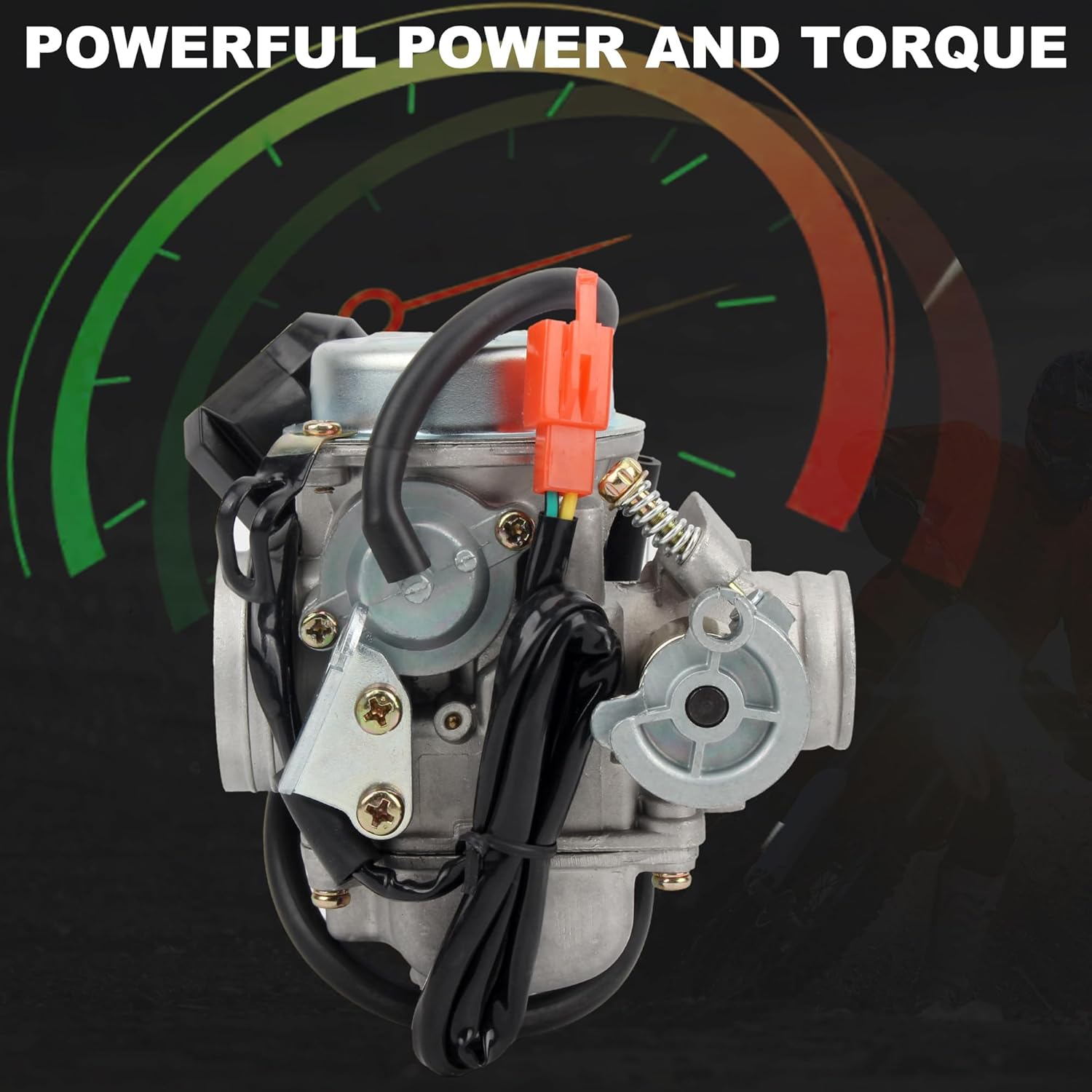 PD24J Carburetor Kit 24mm Carb With Manifold Intake Air filter Ignition Plug for 4-Stroke GY6 125CC 150CC 152QMJ/QMI 157QMJ/QMI Engines ATV Go Kart parts - Image 6