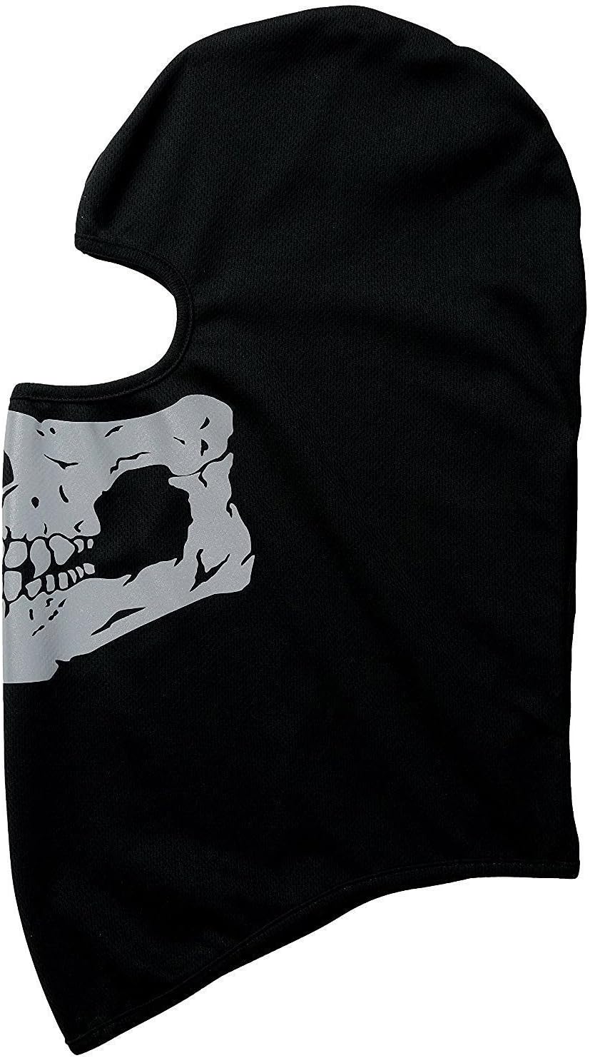 Black Balaclava Ghosts Skull Full Face Mask, Carnival Masks Tactical Balaclava Hood for Men Women Youth Halloween Cosplay Outdoor Sport Cycling Hiking Skiing - Image 4