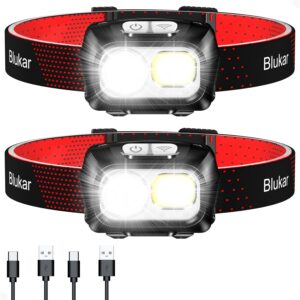 Blukar LED Headlamp Rechargeable,20...