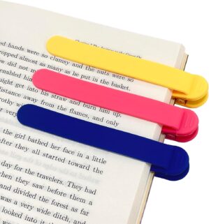 3Pcs Automatic Bookmark, Silicone S...