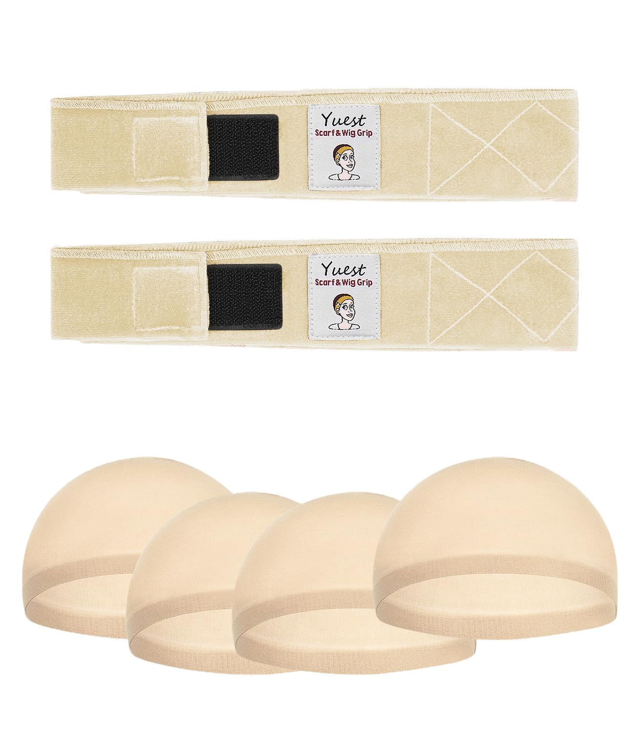 Wig Grip Band for Lace Front Headband Keeping Wigs in Place Wig Accessories Head Band Strap Gripper to Secure
